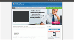 Desktop Screenshot of employmentlawdaily.com